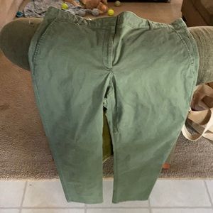 Skinny mini khakis by Gap.